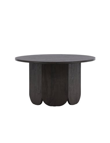 Runt soffbord Tekla, Ø80 cm, Svart