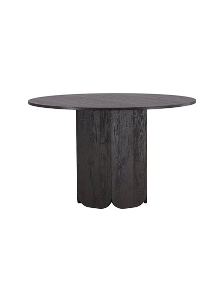 Runt matbord Tekla, Ø120 cm, Svart