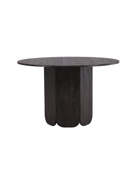 Runt matbord Tekla, Ø120 cm, Svart