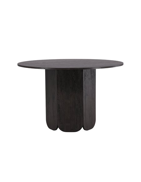 Runt matbord Tekla, Ø120 cm, Svart