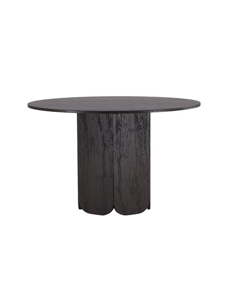 Runt matbord Tekla, Ø120 cm, Svart