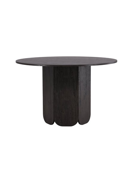 Runt matbord Tekla, Ø120 cm, Svart