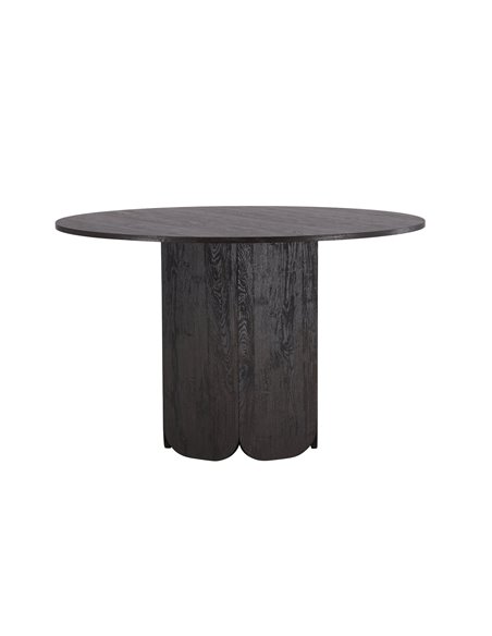 Runt matbord Tekla, Ø120 cm, Svart