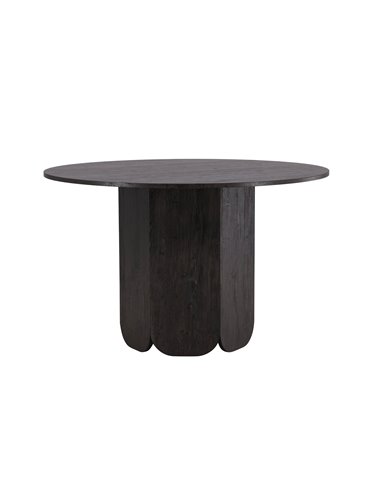 Runt matbord Tekla, Ø120 cm, Svart