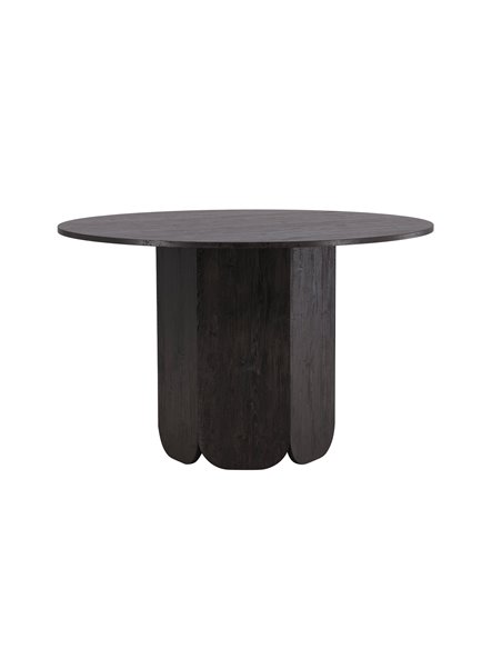 Runt matbord Tekla, Ø120 cm, Svart