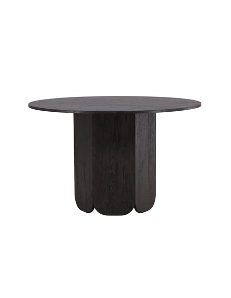 Runt matbord Tekla, Ø120 cm, Svart
