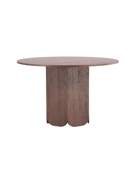 Runt matbord Tekla, Ø120 cm, Mocca