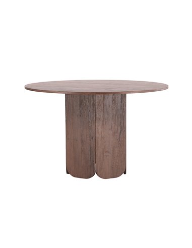 Runt matbord Tekla, Ø120 cm, Mocca