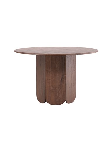 Runt matbord Tekla, Ø120 cm, Mocca