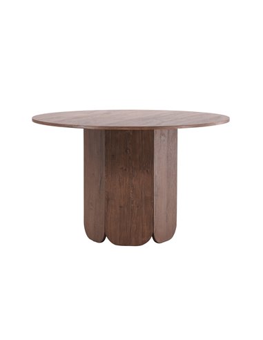 Runt matbord Tekla, Ø120 cm, Mocca