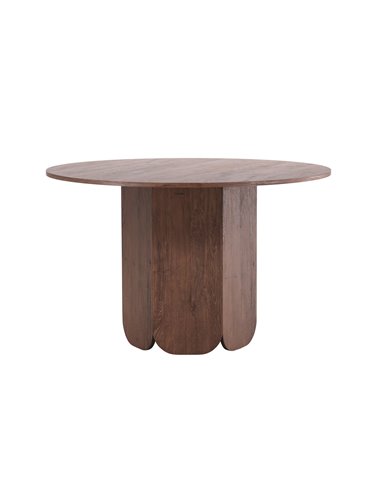 Runt matbord Tekla, Ø120 cm, Mocca