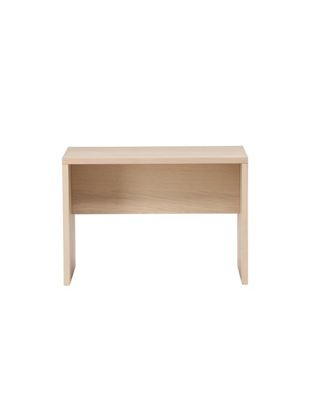 Soffbord Juni, 58 × 35 cm, Vitlaserad