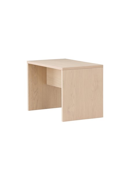 Soffbord Juni, 58 × 35 cm, Vitlaserad