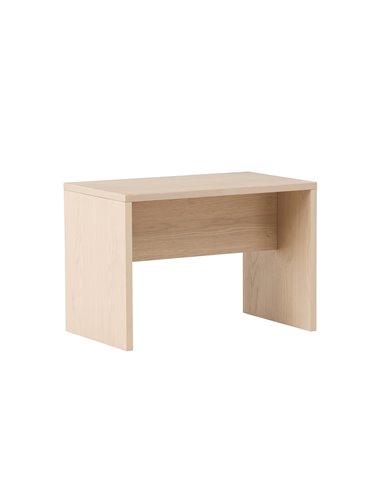 Soffbord Juni, 58 × 35 cm, Vitlaserad