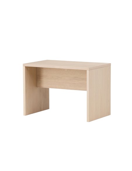 Soffbord Juni, 58 × 35 cm, Vitlaserad