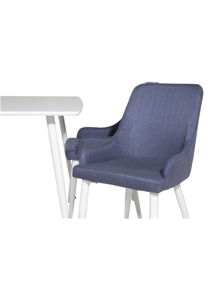 Matgrupp Polar med Plaza matstolar
