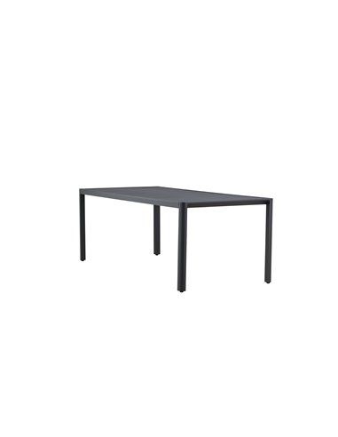 Matbord Giardini, 200 × 90 cm, Svart