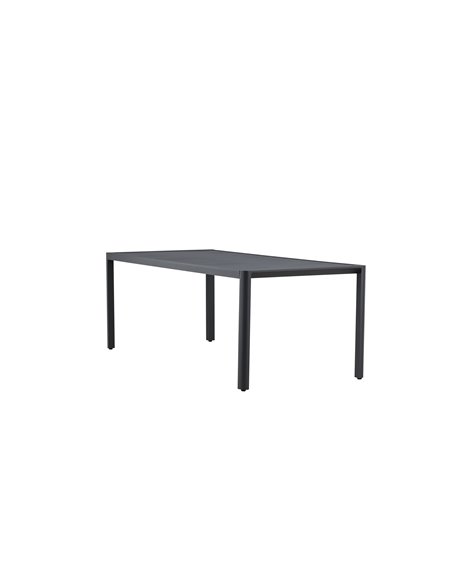 Matbord Giardini, 200 × 90 cm, Svart