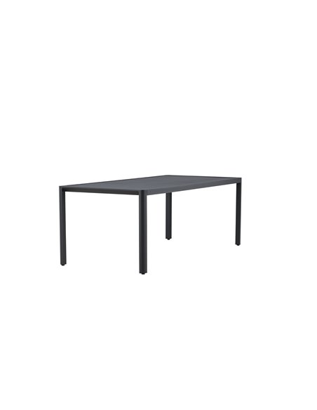 Matbord Giardini, 200 × 90 cm, Svart