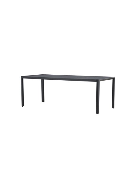 Matbord Giardini, 200 × 90 cm, Svart