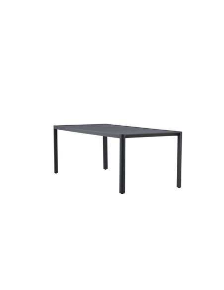 Matbord Giardini, 200 × 90 cm, Svart