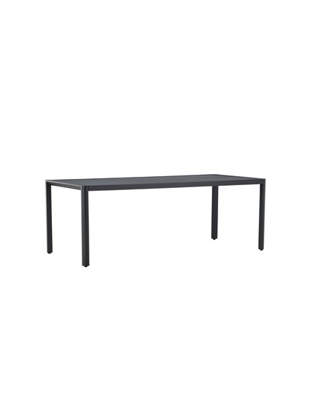 Matbord Giardini, 200 × 90 cm, Svart