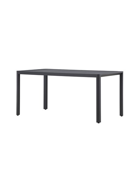 Matbord Giardini, 150 × 85 cm, Svart
