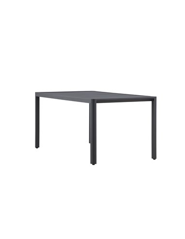 Matbord Giardini, 150 × 85 cm, Svart