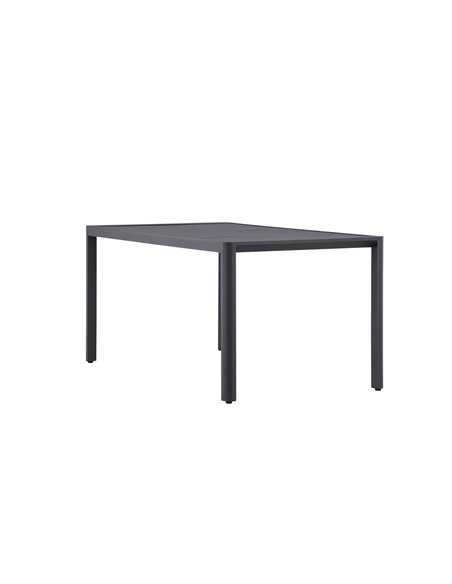 Matbord Giardini, 150 × 85 cm, Svart