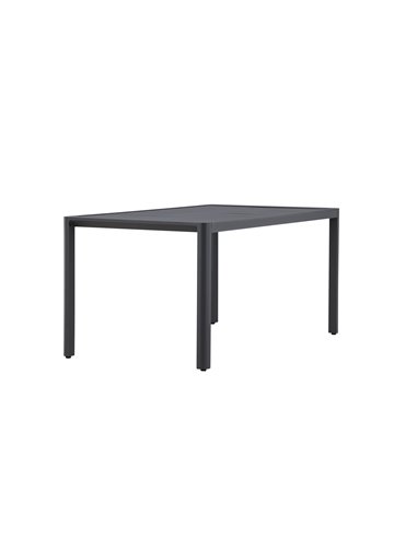 Matbord Giardini, 150 × 85 cm, Svart