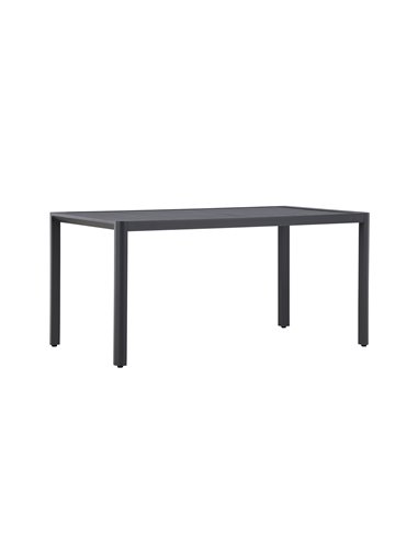 Matbord Giardini, 150 × 85 cm, Svart