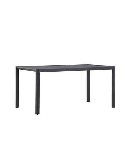 Matbord Giardini, 150 × 85 cm, Svart
