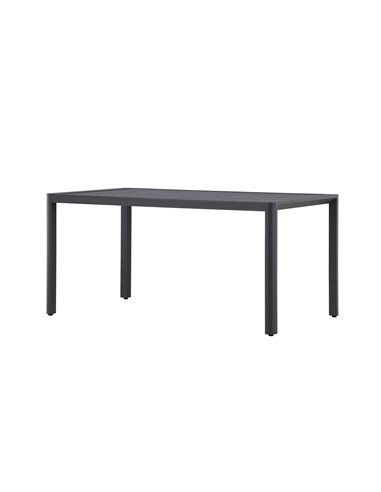 Matbord Giardini, 150 × 85 cm, Svart