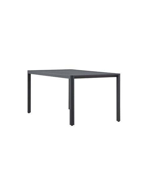 Matbord Giardini, 150 × 85 cm, Svart
