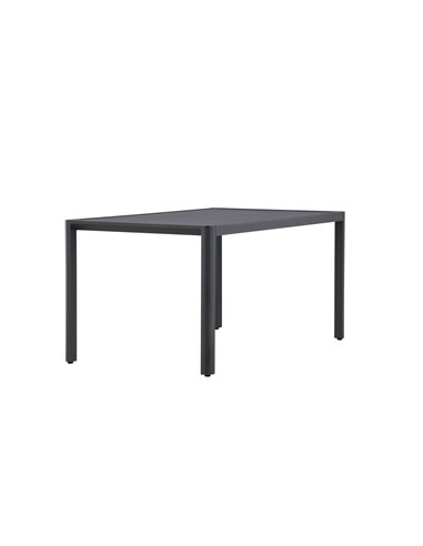 Matbord Giardini, 150 × 85 cm, Svart