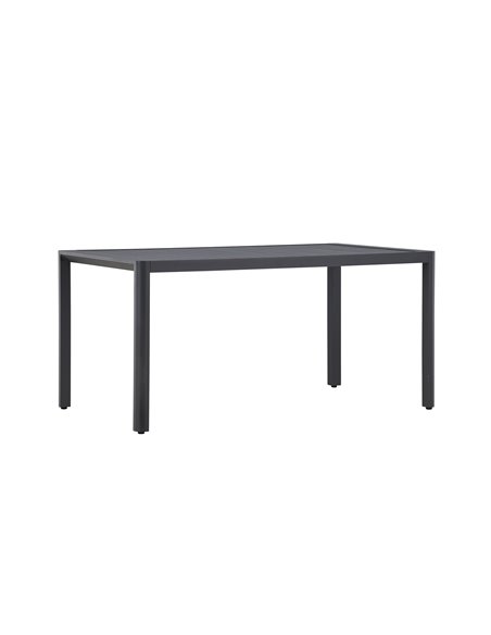 Matbord Giardini, 150 × 85 cm, Svart