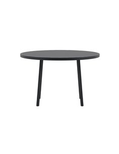 Runt matbord Giardini, Ø120 cm, Svart 2