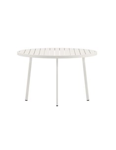 Runt matbord Giardini, Ø120 cm, Beige