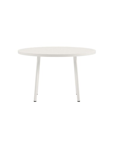 Runt matbord Giardini, Ø120 cm, Beige