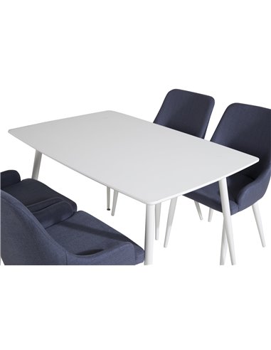 Matgrupp Polar med Plaza matstolar
