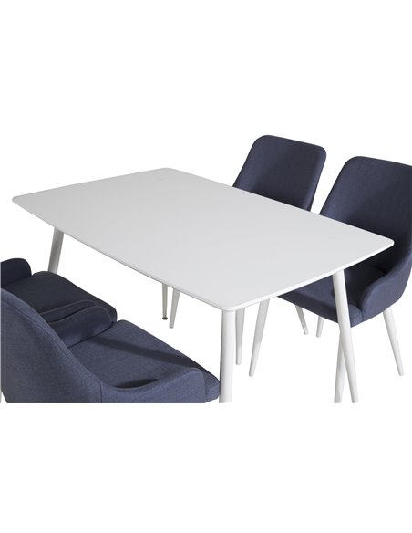 Matgrupp Polar med Plaza matstolar