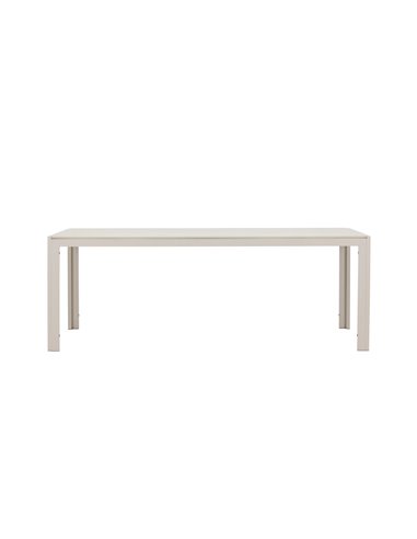 Matbord Mirko, 205 × 90 cm, Beige