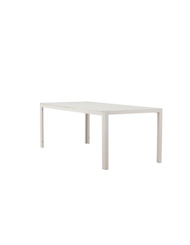Matbord Mirko, 205 × 90 cm, Beige