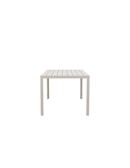 Matbord Mirko, 205 × 90 cm, Beige