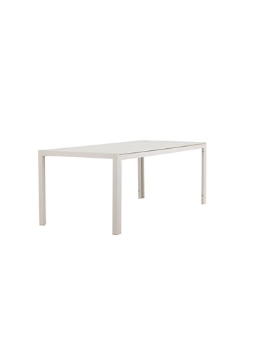 Matbord Mirko, 205 × 90 cm, Beige