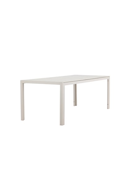 Matbord Mirko, 205 × 90 cm, Beige