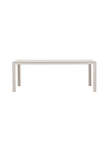 Matbord Mirko, 205 × 90 cm, Beige