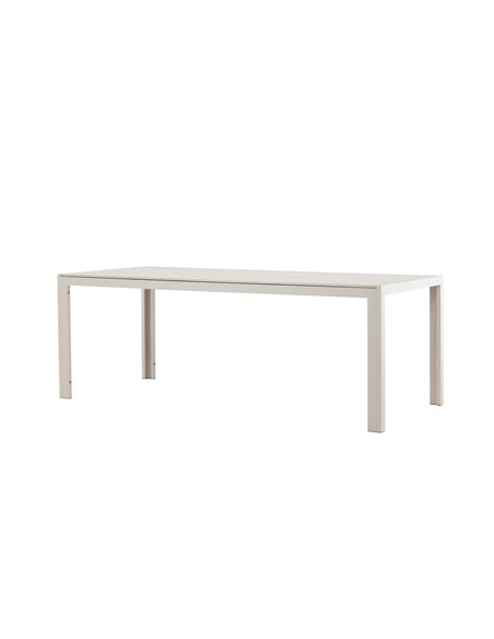 Matbord Mirko, 205 × 90 cm, Beige