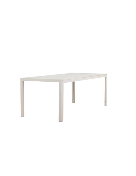 Matbord Mirko, 205 × 90 cm, Beige