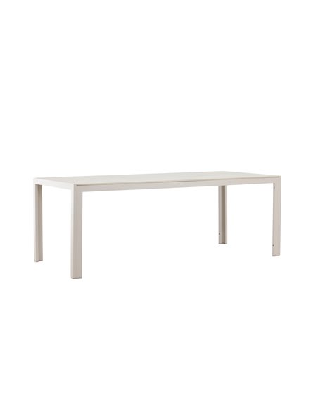 Matbord Mirko, 205 × 90 cm, Beige